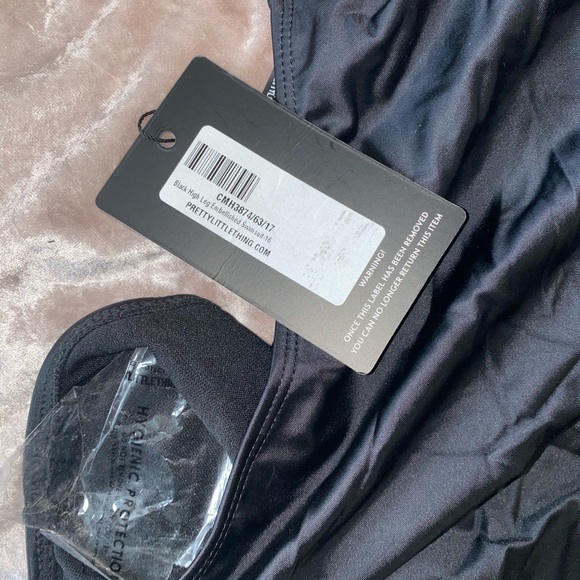 Black rhinestone bathing suit - Picture 3 of 3